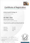 ISO Certificate Thumbnail